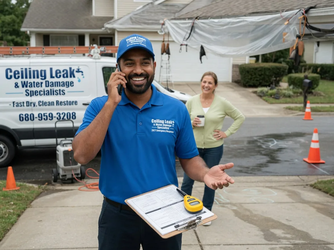 Ceiling Leak Cleanup Moorpark, CA FAQs
